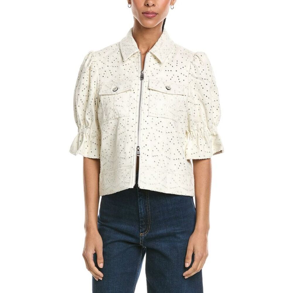 Cinq À Sept Womens  Holly Jacket, Ivory